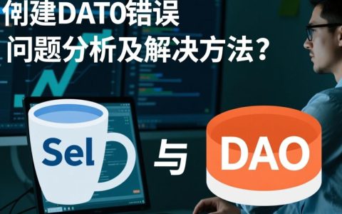Servlet创建DAO层时频繁报错，究竟是什么原因导致servlet创建dao报错？