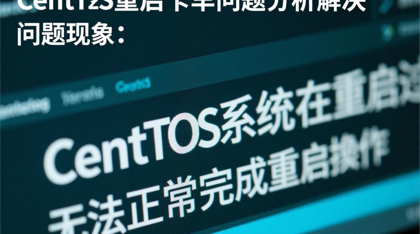 CentOS系统重启时频繁卡死,是什么原因导致这一现象? CentOS系统重启时频繁卡死,是什么原因导致这一现象?
