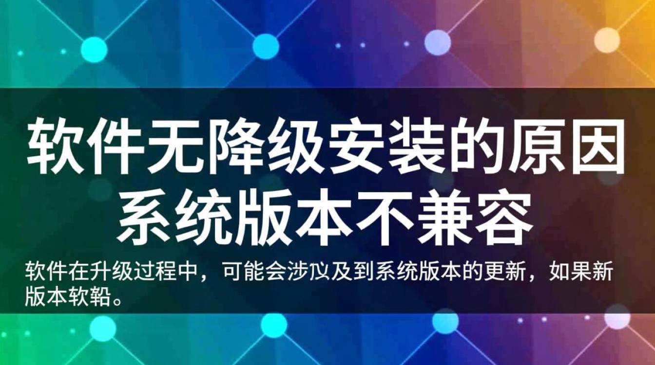 为何软件在升级后无法实现降级安装?技术限制还是另有原因? 为何软件在升级后无法实现降级安装?技术限制还是另有原因?