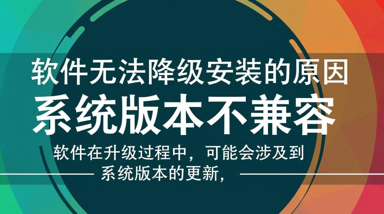为何软件在升级后无法实现降级安装?技术限制还是另有原因? 为何软件在升级后无法实现降级安装?技术限制还是另有原因?