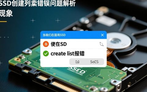 SSD创建列表时频繁报错，原因及解决方法揭秘
