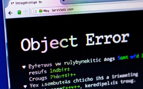 网页报错object error频繁出现？揭秘原因及解决方法！