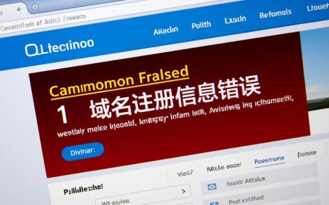 为何公司网站域名频繁报错？排查解决步骤大揭秘！