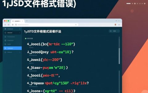 为什么我的json文件总是报错？深层原因和解决方案是什么？