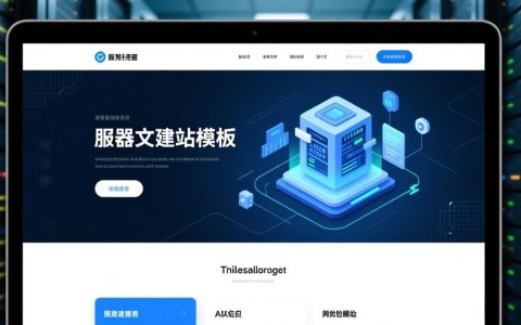 服务器建站模板，如何选择最合适的模板提升网站性能？