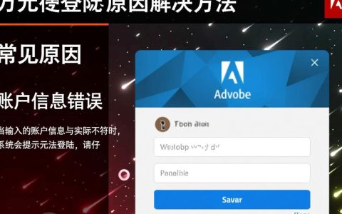 Adobe软件频繁无法登录，是何原因导致？紧急求助！