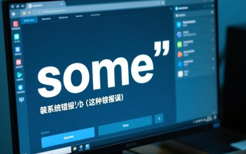 电脑装系统遇到Some错误怎么办？求解决之道！