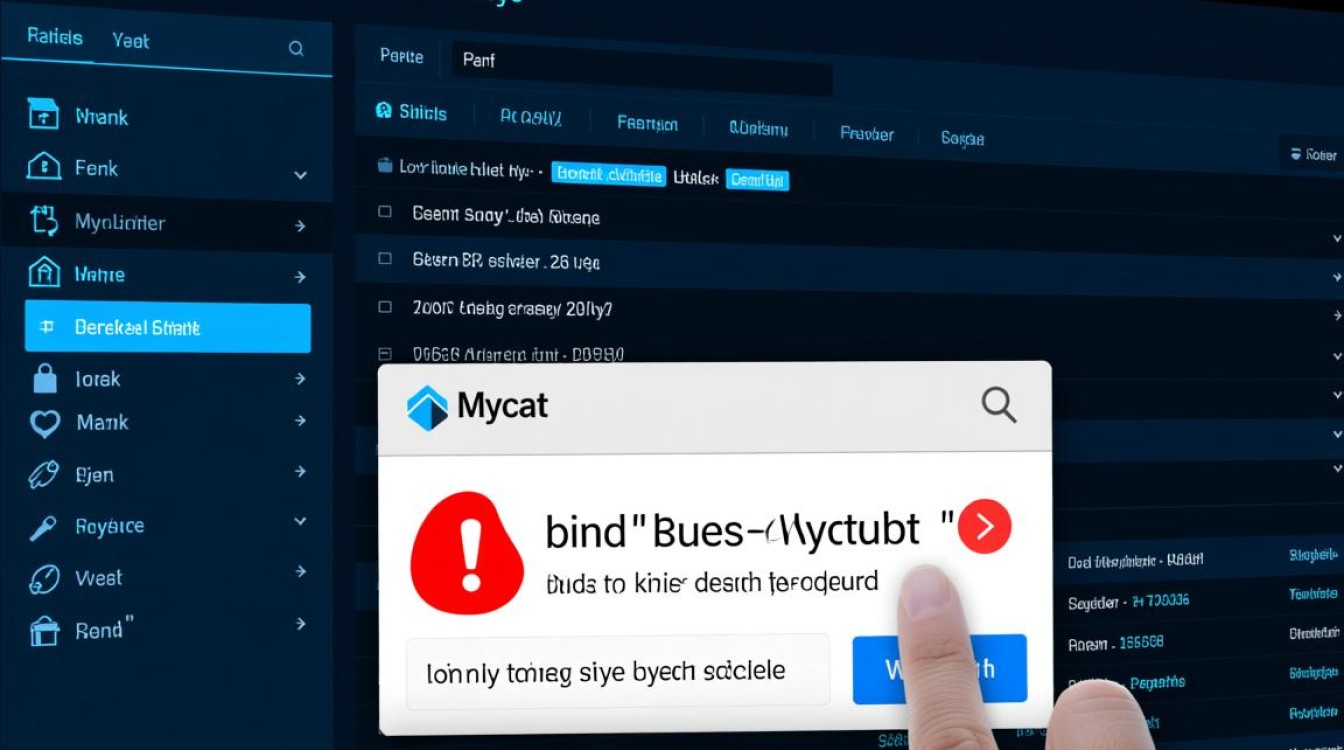 Mycat启动时频繁出现bind错误，是配置不当还是系统问题？解决方法揭秘！