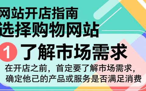 如何有效运营购物网站并成功开设新店铺？