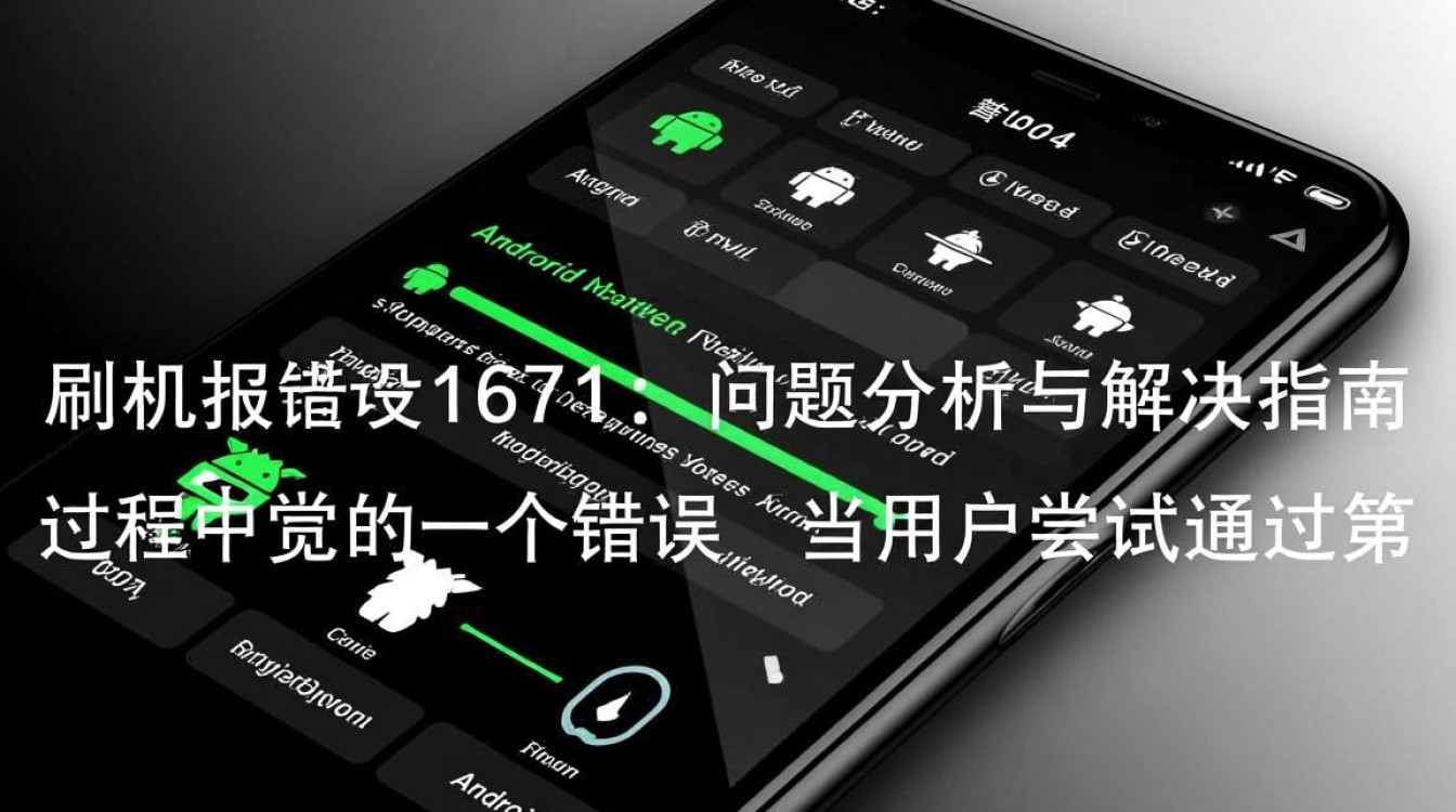 刷机报错1671这是什么原因导致的?如何解决? 刷机报错1671这是什么原因导致的?如何解决?