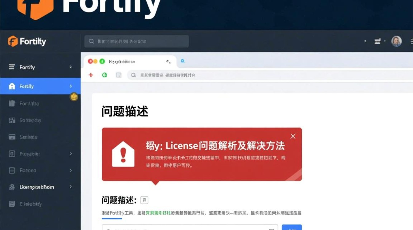 安装Fortify时频繁出现license错误,究竟是什么原因导致许可证问题? 安装Fortify时频繁出现license错误,究竟是什么原因导致许可证问题?