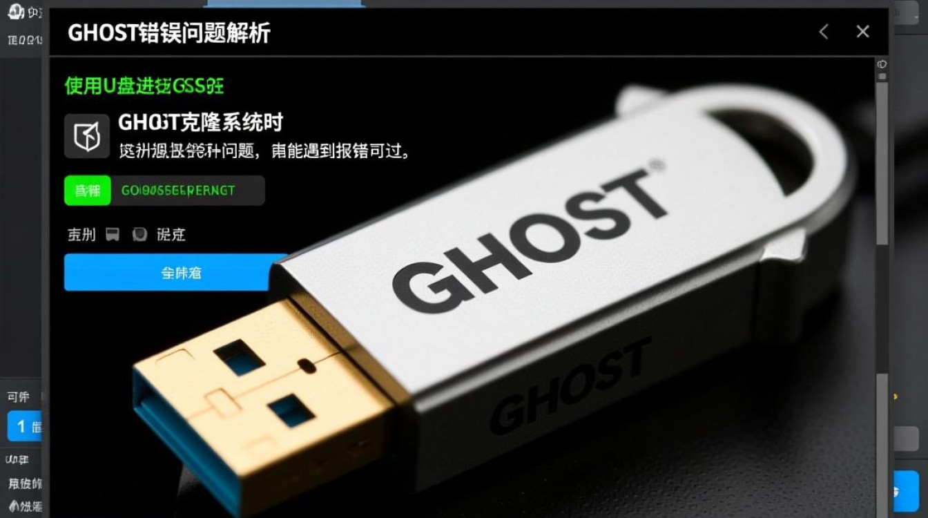 u盘Gost报错是什么原因导致的？如何解决这个常见问题？