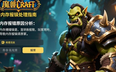魔兽世界玩时内存报错频发？揭秘解决与预防之道！