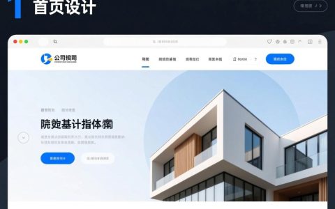 如何设计一款兼具实用性与美感的建筑公司网站模板？