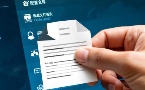 系统频繁提示无法找到配置文件，究竟是什么原因导致的问题？