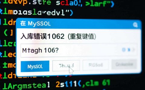 mysql入库报错1062