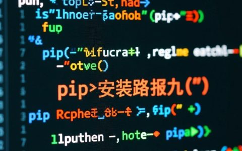pip 中文路径报错