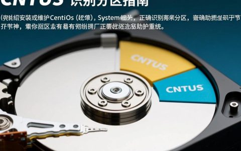 CentOS系统如何准确识别并管理不同类型的硬盘分区？