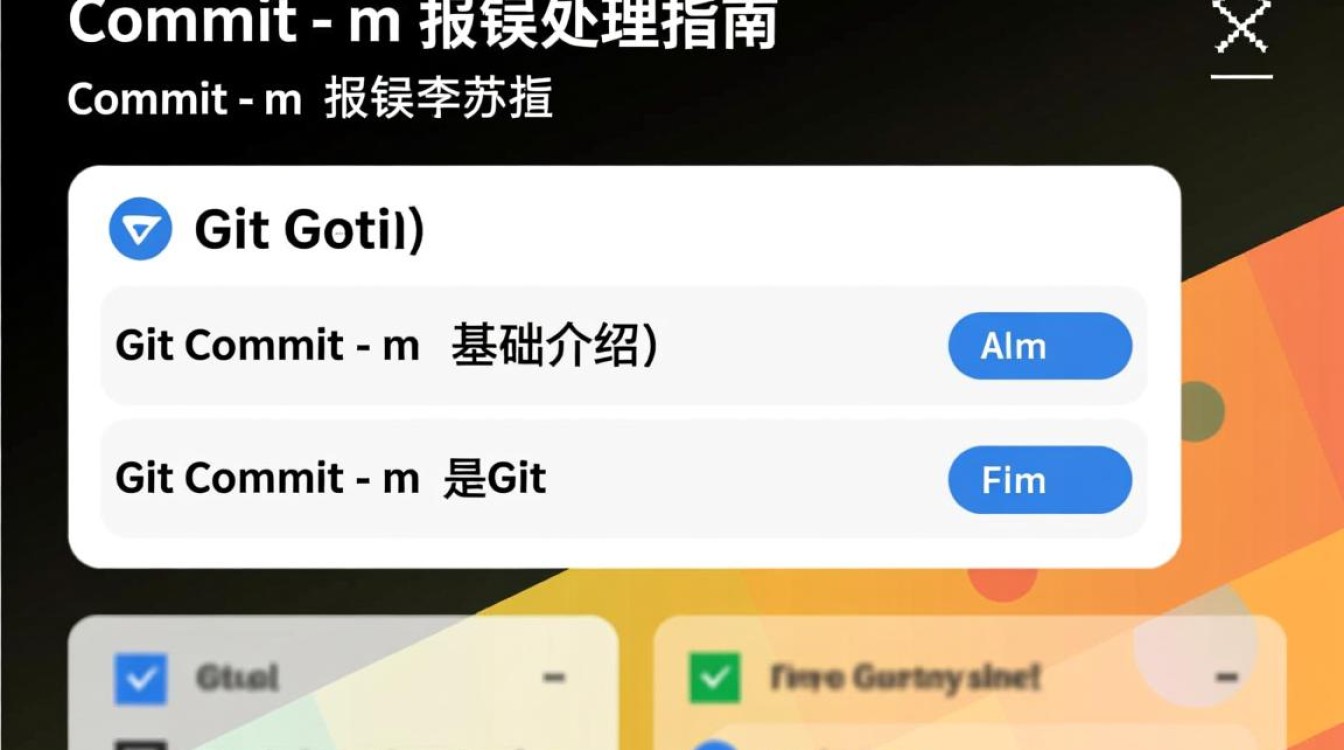 git commit m 操作遇到m错误,原因及解决方法有哪些? git commit m 操作遇到m错误,原因及解决方法有哪些?
