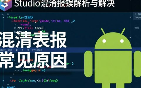 android studio 混淆报错