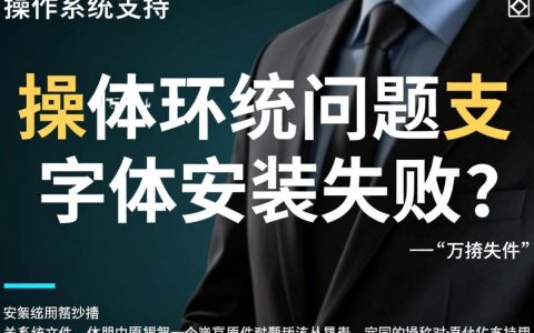 为什么电脑上下载的字体无法正确安装显示？详细原因及解决方法揭秘！