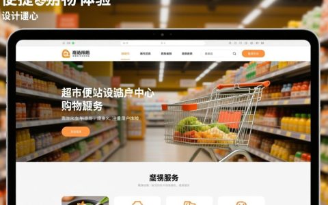 超市网站设计如何打造更具吸引力的用户体验与购物流程优化疑问？