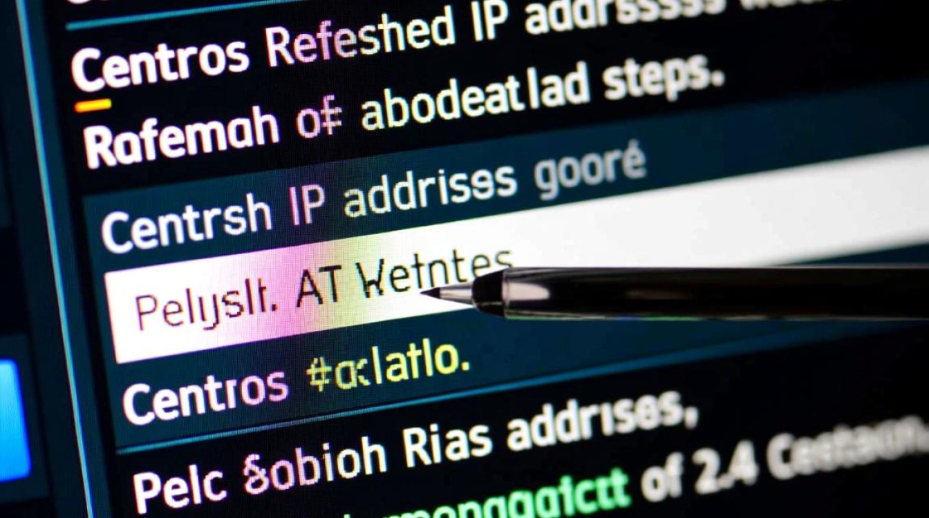 CentOS系统刷新IP地址,具体操作步骤是? CentOS系统刷新IP地址,具体操作步骤是?