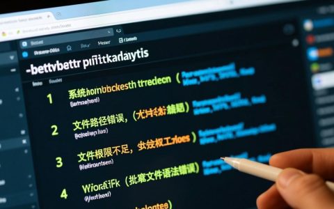 运行.bat文件总是报错？30个常见原因及解决方法揭秘！