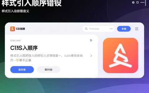 样式引入顺序错误，为何我的网页设计效果不对？