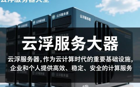 云浮服务器大全，如何选择合适的云服务器？详细指南与疑问解答