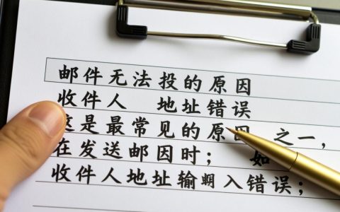 为何我的邮件始终显示邮件无法投递？问题出在哪？