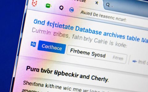 更新数据库archives表时出错怎么解决，如何修复？