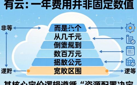 公有云多少钱一年？公有云服务器价格收费标准详解
