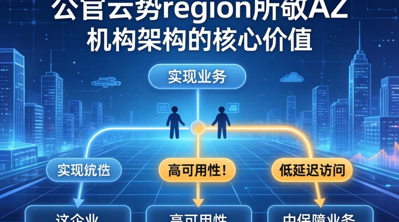 公有云多region多az机构