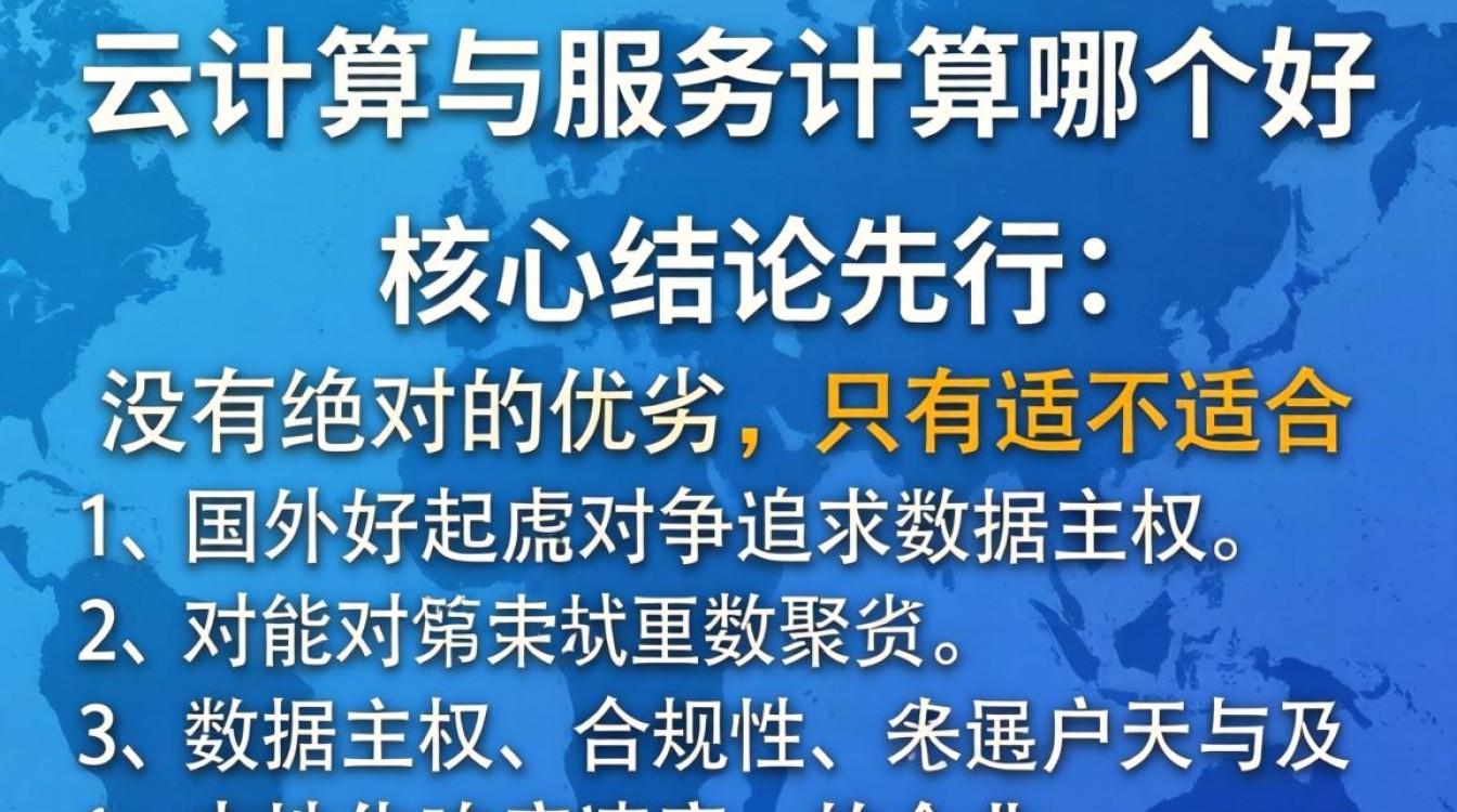 国外云计算与服务计算哪个好 国外云计算与服务计算哪个好