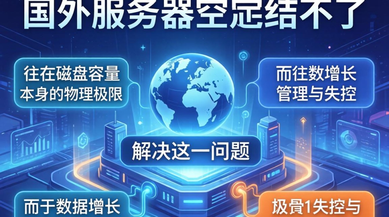 国外云服务器空间不够用