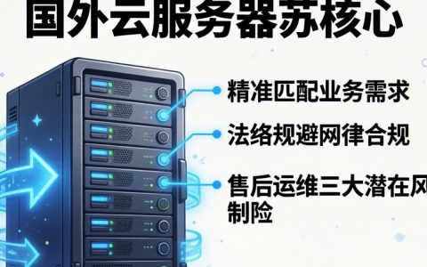 国外云服务器租用注意事项，国外云服务器租用要注意什么？