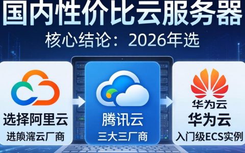 国内高性价比云服务器哪个品牌好？高性价比云服务器推荐2026