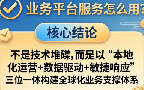 国外业务中台服务怎么用？国外业务中台服务使用方法和实操步骤