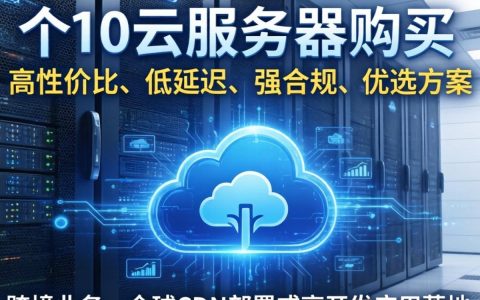 国外10云服务器怎么买？国外10云服务器购买推荐