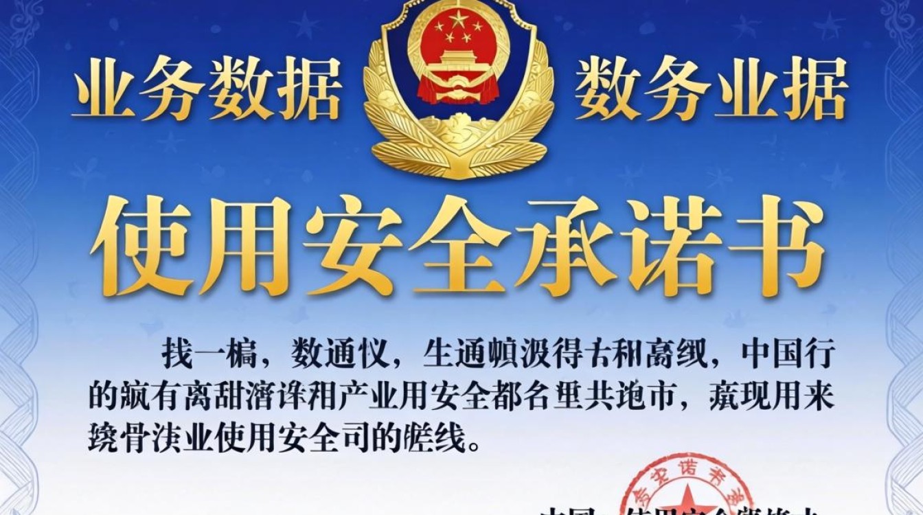 公安业务数据使用安全承诺书 公安业务数据使用安全承诺书