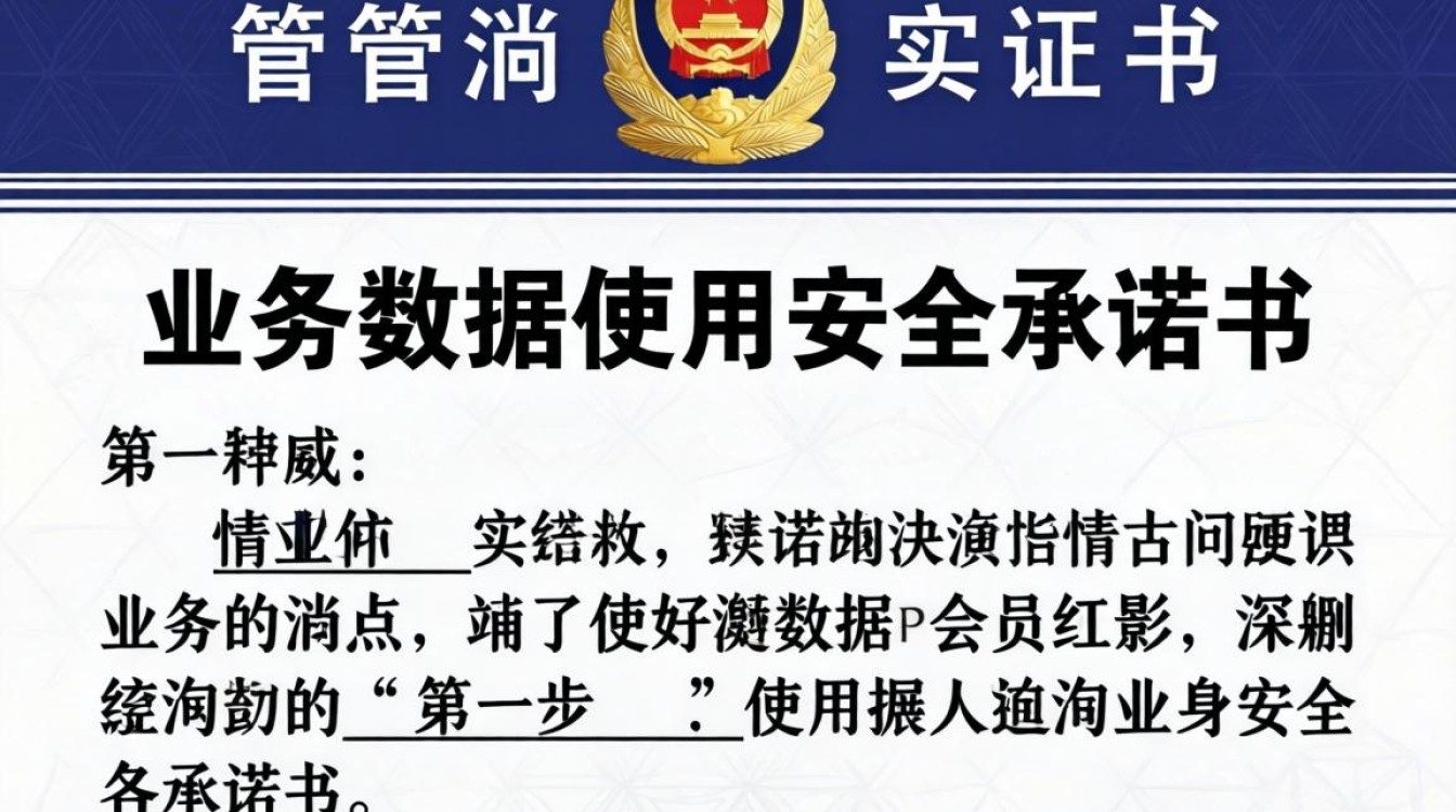 公安业务数据使用安全承诺书 公安业务数据使用安全承诺书