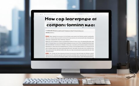 公司域名怎么替换，公司域名更换