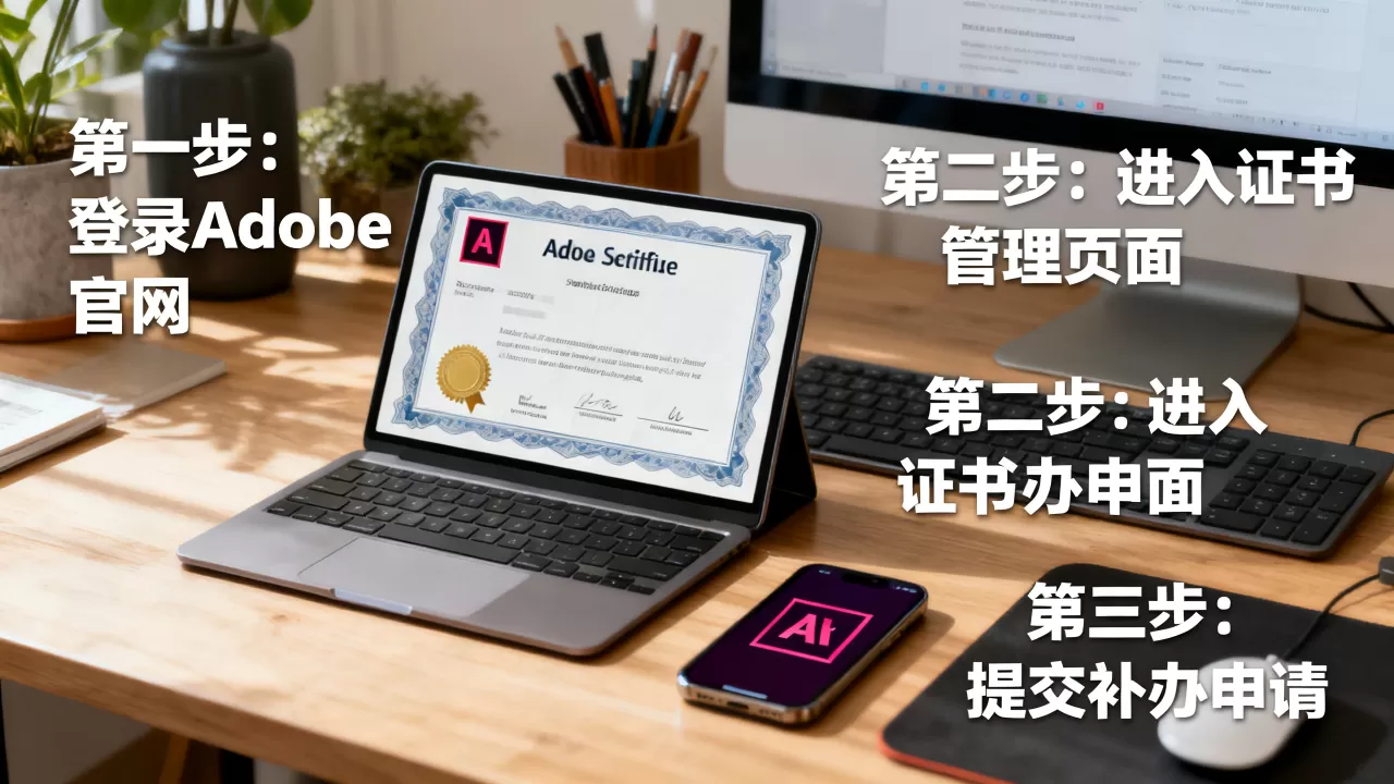 Adobe证书丢失怎么找回?Adobe证书补办流程 Adobe证书丢失怎么找回?Adobe证书补办流程