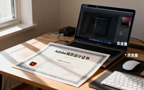 Adobe网页设计证书有什么用？Adobe网页设计证书含金量高吗