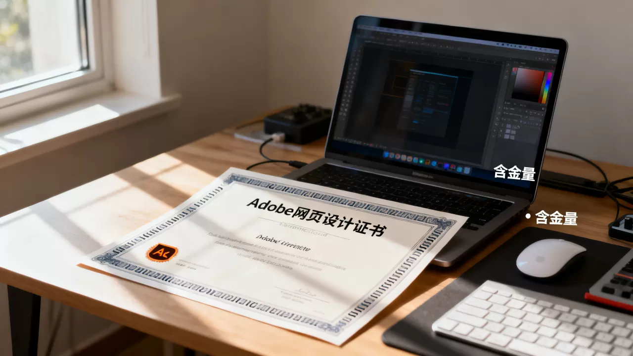 Adobe网页设计证书有什么用？Adobe网页设计证书含金量高吗