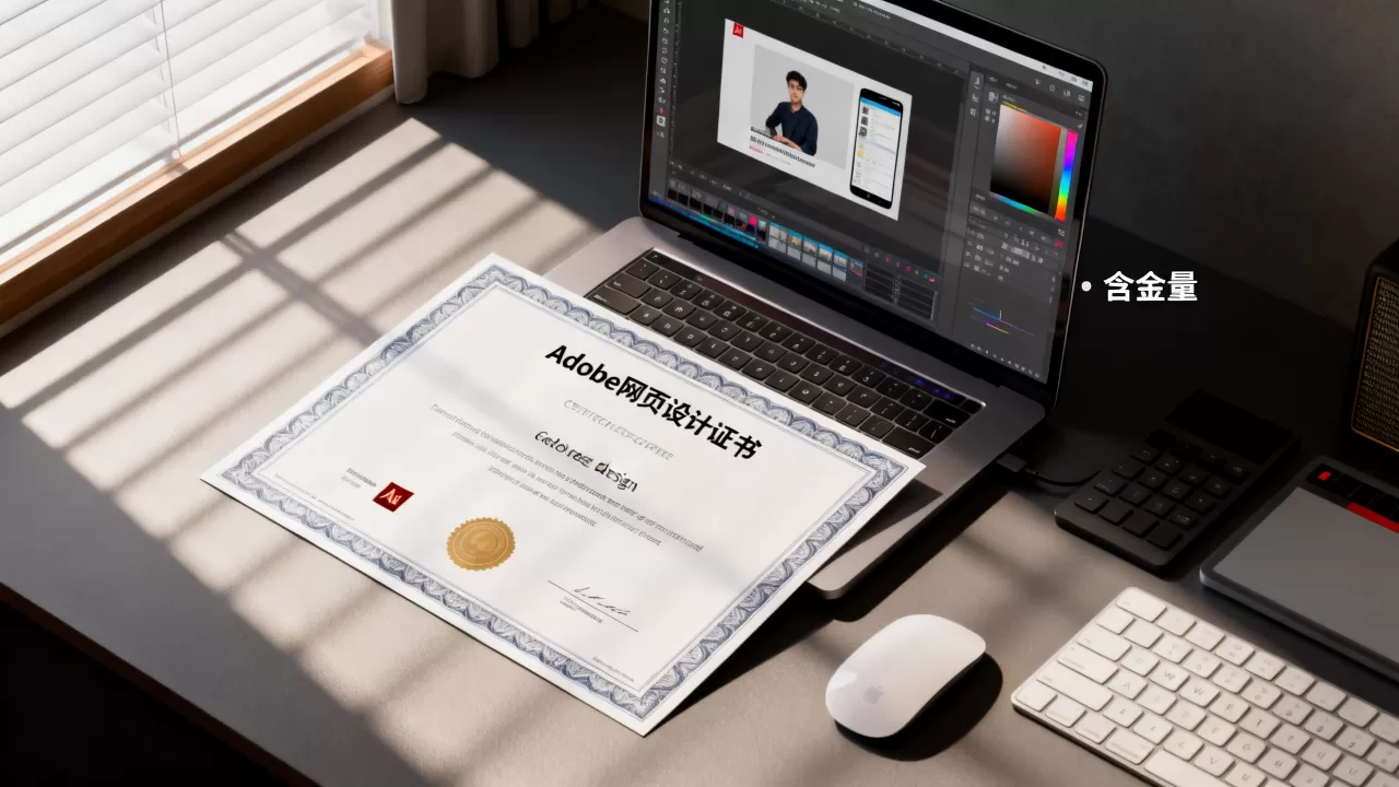 Adobe网页设计证书有什么用？Adobe网页设计证书含金量高吗
