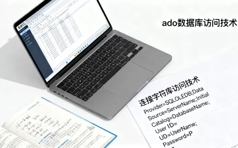ado数据库访问技术怎么用？ado数据库连接字符串怎么写