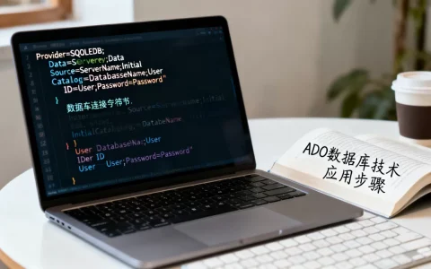 ado数据库技术怎么用？ado数据库连接字符串怎么写