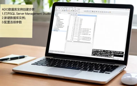 ado数据库实例怎么创建？ado数据库连接字符串怎么写